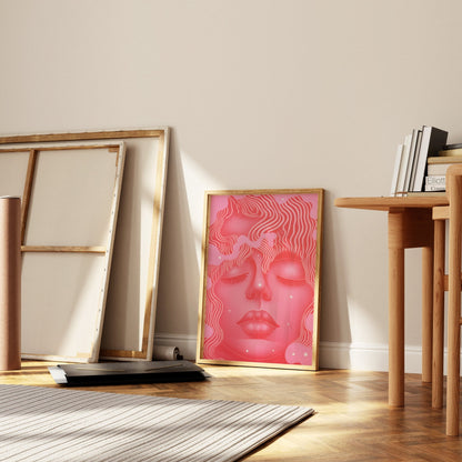 Pink Dream Art Print - POSTERAMI