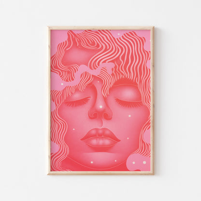 Pink Dream Art Print - POSTERAMI