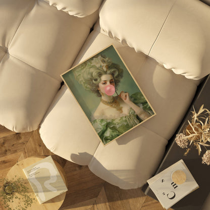 Renaissance Bubble Gum Lady - POSTERAMI
