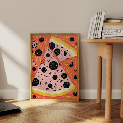 Slice of Artistry Art Print - POSTERAMI