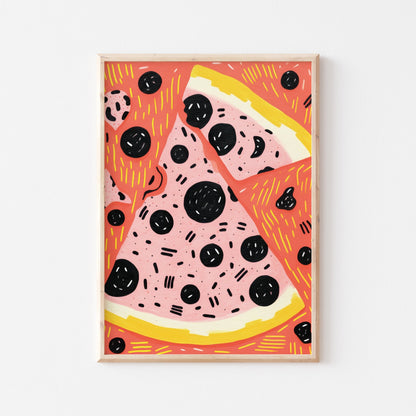 Slice of Artistry Art Print - POSTERAMI