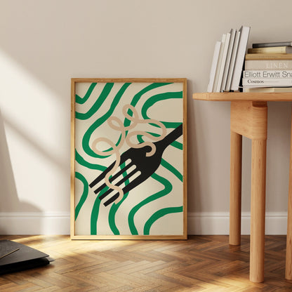 Spaghetti Art Print - Posterami