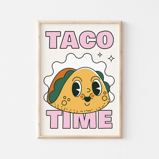 Taco Time Print - POSTERAMI