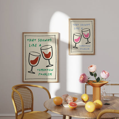 Tomorrow Problem Art Print - Posterami