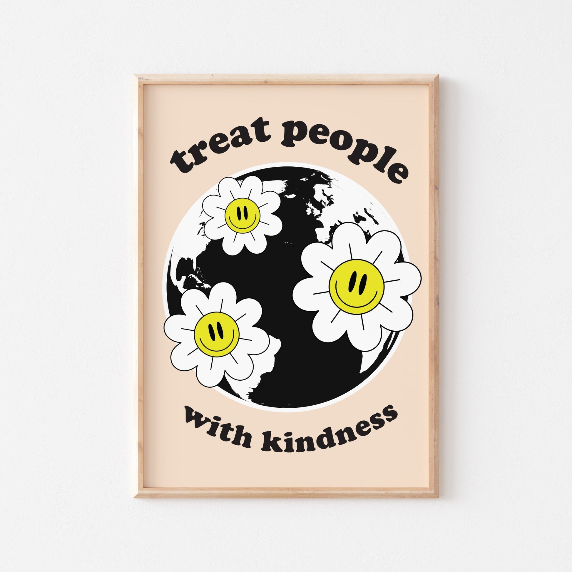 Treat People With Kindness - POSTERAMI